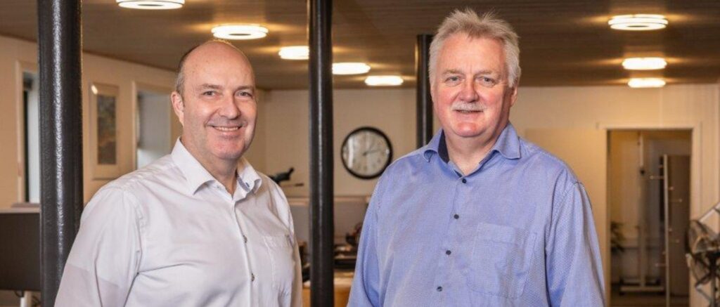 Martin og Kurt fra Cirkom 25 år.