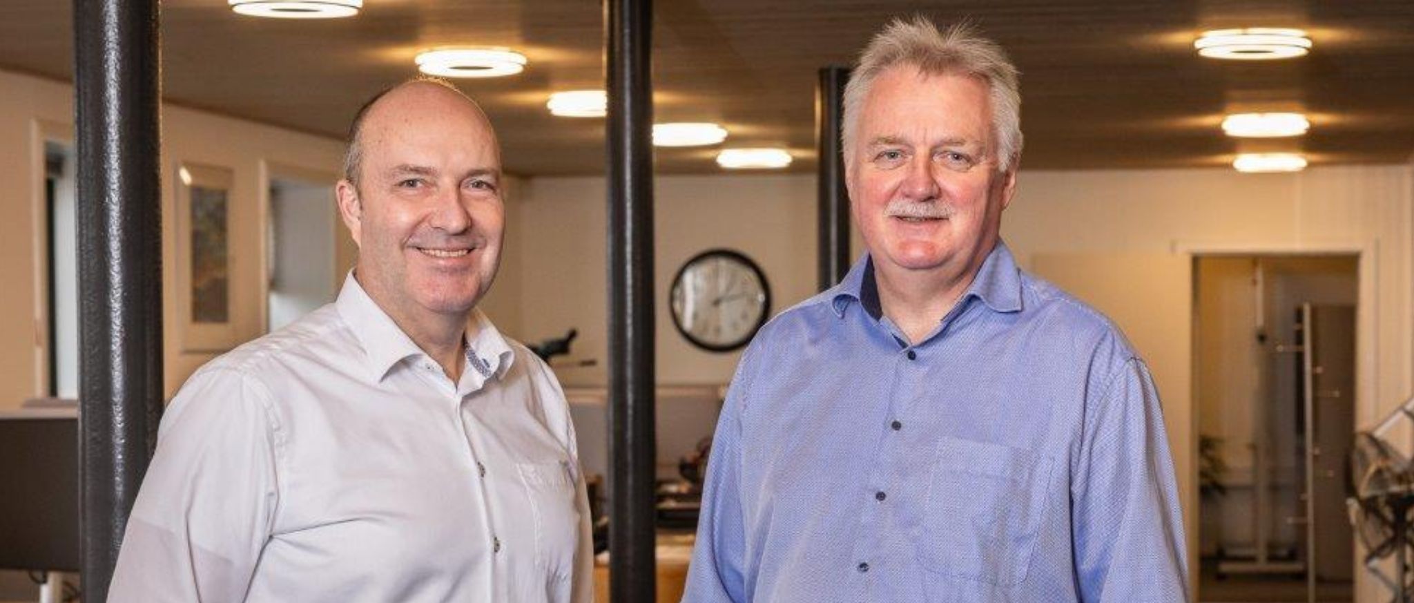 Martin og Kurt fra Cirkom 25 år.